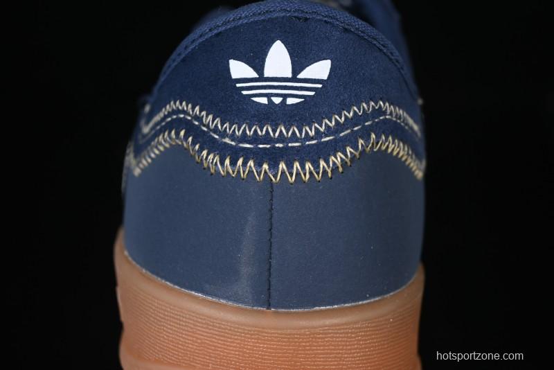 Adidas Clot x Originals Gazelle Indoor Retro Casual Slip-Resistant Wear-Resistant Low-Top Sneakers - IH3725