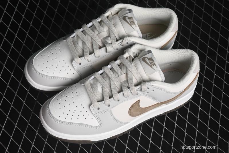 Nike Dunk Low SB Casual Sneakers in Phantom/Khaki - FJ4188-001