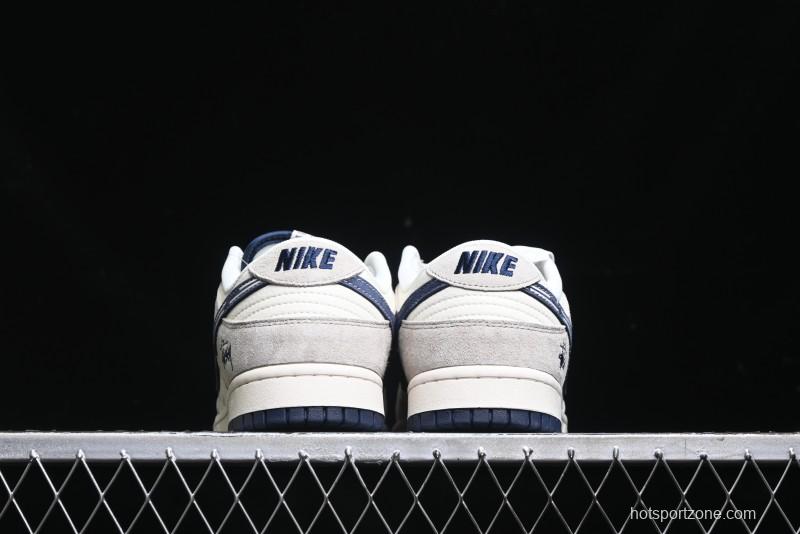 Nike SB Dunk Low Stussy Anniversary Custom Low-Top Casual Skate Shoes - FC1688-197