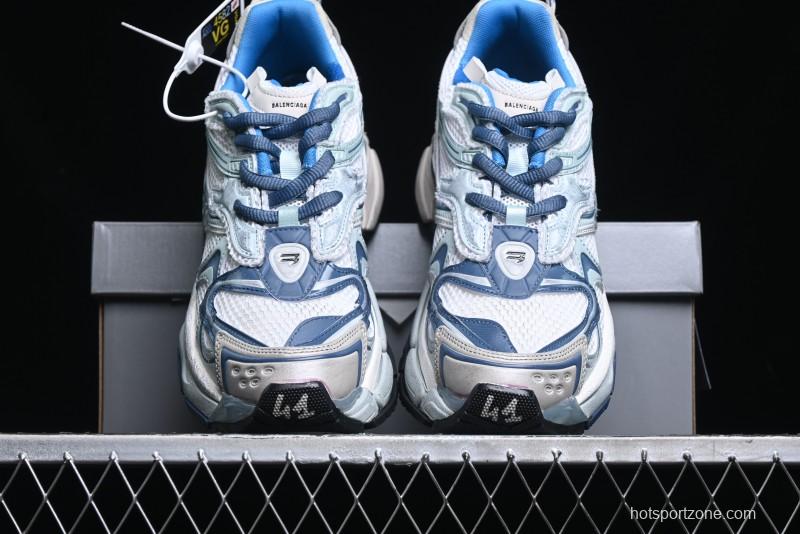 Balenciaga Runner Kith Four Color Retro Casual Sneakers - W3RXP9402