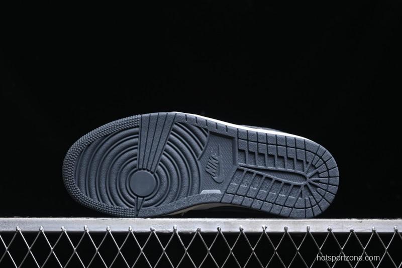 Nike Air Jordan 1 Low OF Collaboration Custom High-End Retro Basketball Shoes - DM9188-002