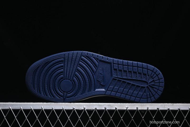 Nike Air Jordan 1 Low OG "Howard University" Casual Sneakers - HQ2993-100