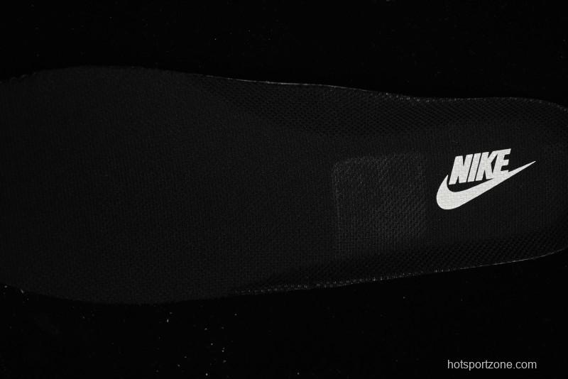 Nike Air Force 1 '07 Low Stussy Collaboration - Black Grey Casual Sneakers - XZ3328-566