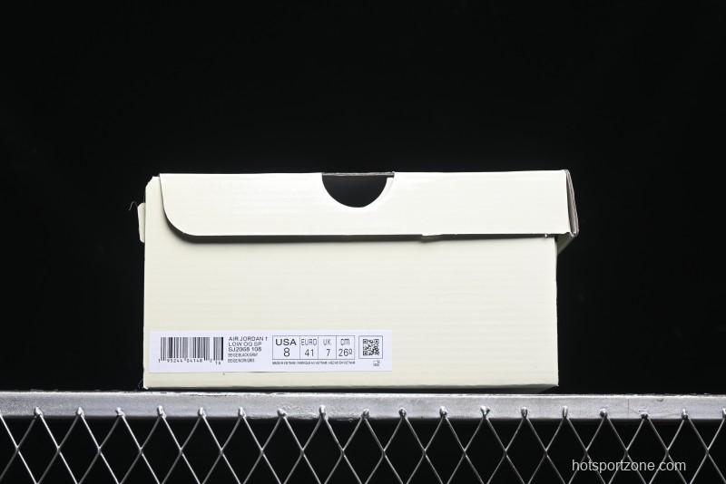 Nike Travis Scott x Fragment Design x Air Jordan 1 Low OG SP Sneakers - SJ2068-108