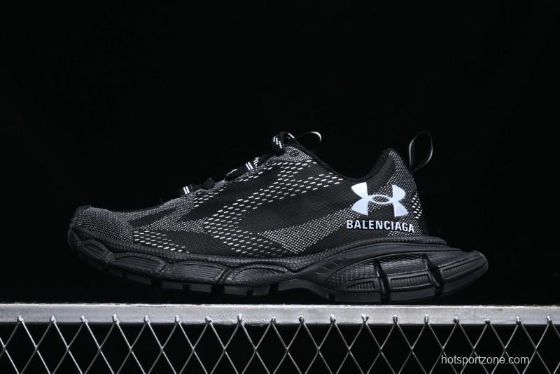 Under Armour x Balenciaga 3XL Sneakers Low-Top Retro Chunky Dad Shoes - W3XUA1090