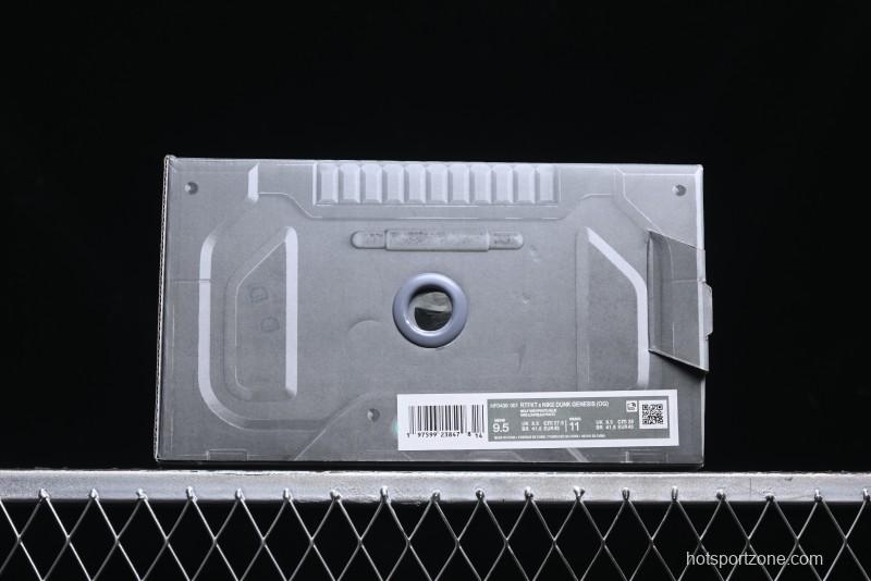 Nike Rtfkt Studios x Dunk Genesis Low OG Ghost Metaverse Series Casual Skate Shoes - HF0438-001