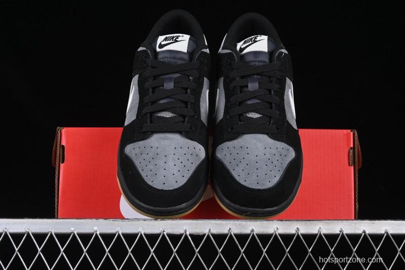 Nike Dunk Low Casual Sneakers in Black-Grey Colorway - HQ1931-001