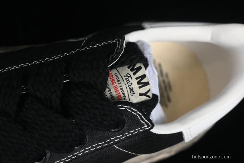 Wayne MMY Original Sole Leather Low Sneaker with Deconstructed Ice Cream Outsole - W.E5