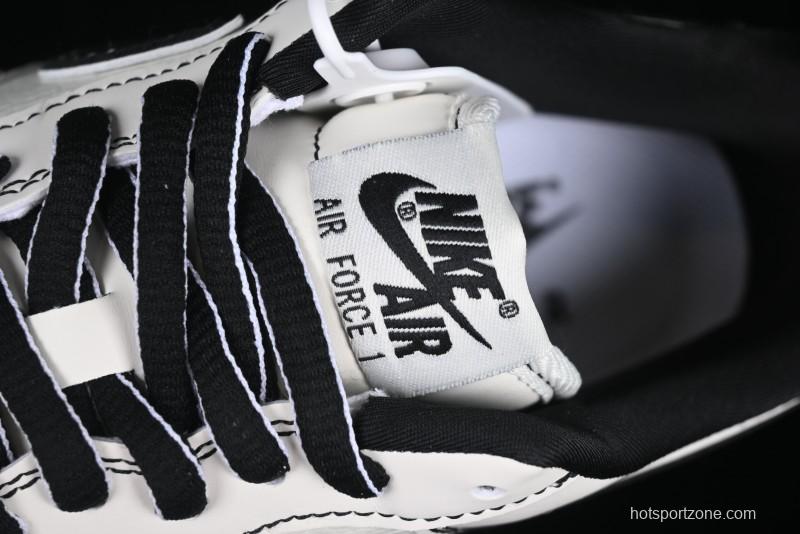 Nike Air Force 1 '07 Low Collaboration Sneakers with Black Stitch Dual-Color Sole - CH6336-515