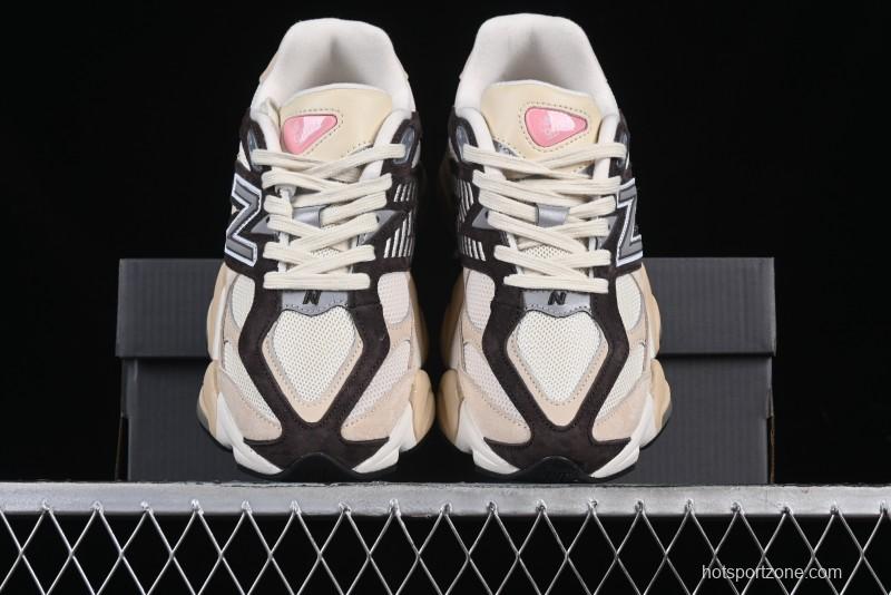 New Balance NB9060 Series Retro Casual Running Shoes with ABZORB Cushioning - U9060FLP