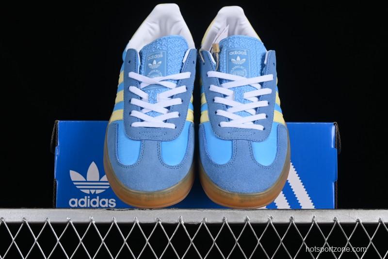 Adidas Originals Gazelle Indoor Retro Casual Slip-Resistant Wear-Resistant Low-Top Sneakers - IE2960