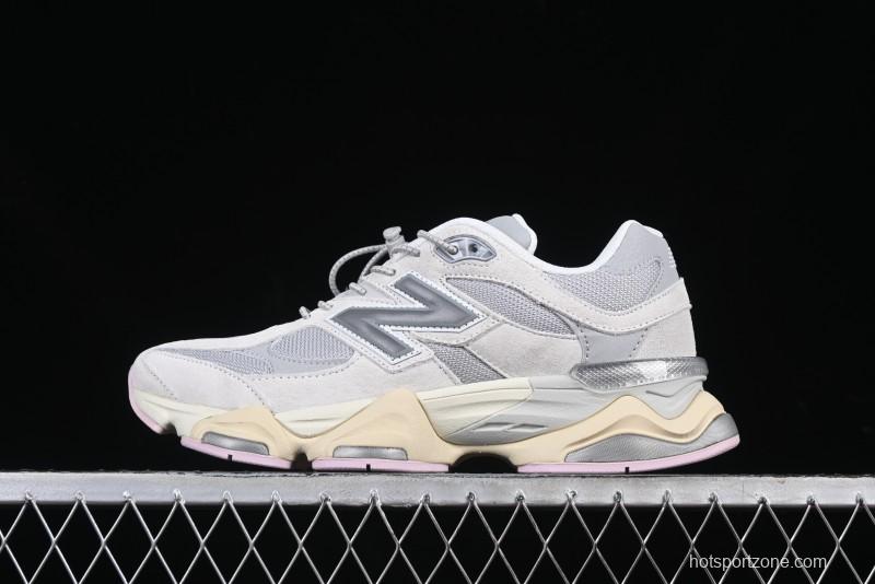 New Balance 9060 Retro Casual Running Shoes with ABZORB Cushioning Technology - U9060GM