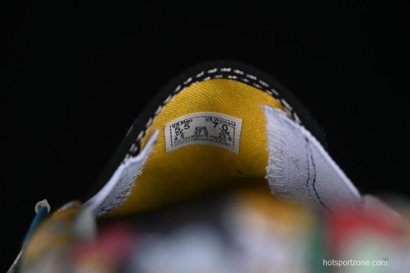 Vans Slip-on Pro Simpson Family All Over Print Low Top Skate Shoes - VN0A3WMD1TJ