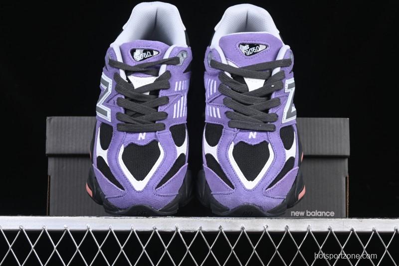 New Balance 9060 Retro Casual Running Shoes with ABZORB Cushioning - U9060VRB