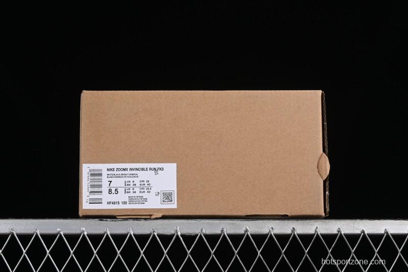 Nike Zoom X Invincible Run FK 3 Marathon Performance Running Shoes - HF4915-100