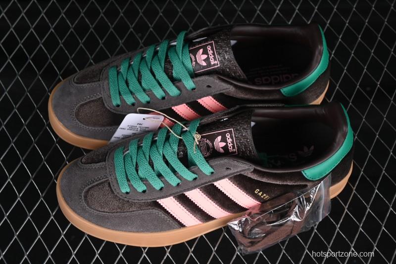 Adidas Originals Gazelle Indoor JI2714 Retro Casual Slip-Resistant Low-Top Sneakers