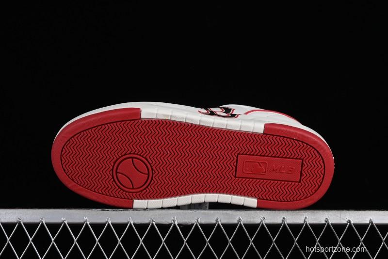 MLB Chunky Liner Basic New York Yankees Thick Sole Casual Sneakers with 6cm Height Increase - 3ASXCA12N43RDS