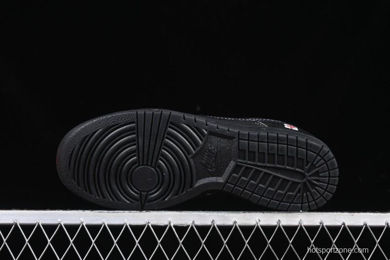 Nike SB Dunk Low Year of the Snake Limited Edition - Black Snake Anniversary High-End Custom Low-Top Casual Sneakers - CH8311-233