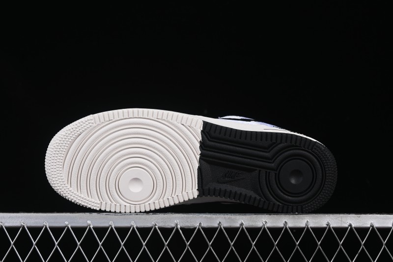 Nike Air Force 1 '07 Low North Face Edison Chen Collaboration White Silk Dual-Tone Casual Sneakers - DM6868-054