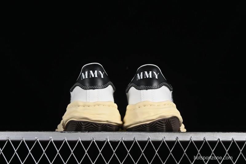 Wayne MMY Original Sole Leather Low Sneaker with Deconstructed Ice Cream Sole - W.E5