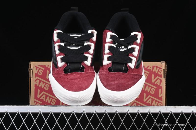 Vans Knu Skool DR Wine Red New Series Chunky Sneakers - VN000CZUVE8