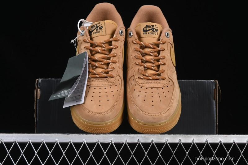 Nike Air Force 1 '07 WB Low-Top Sneakers with Full-Length Hexagonal Air Cushion - CJ9179-200