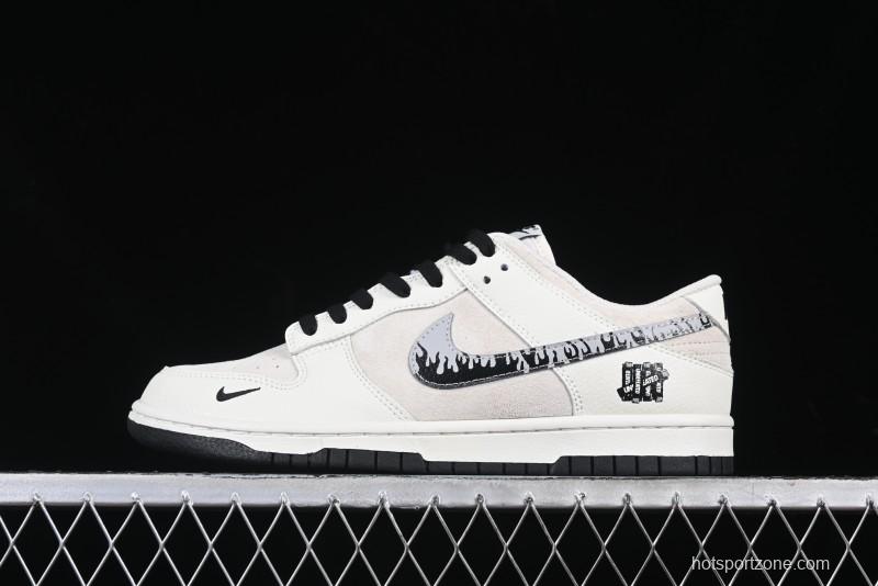Nike SB Dunk Low UN Collaboration Anniversary Custom Sneakers with Black Swoosh - DJ2024-068