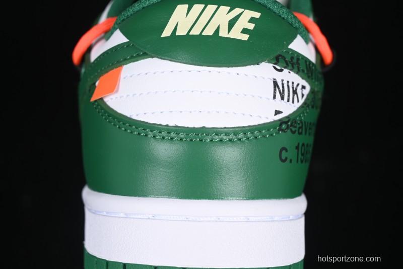 Off-White x Futura x Nike Dunk Low OW Collaboration Sneakers - CT0856-100