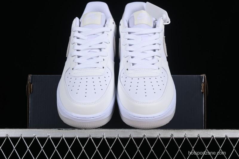 Nike Air Force 1 '07 Low Casual Sneakers with Full-Length Air Cushion - FN5832-100