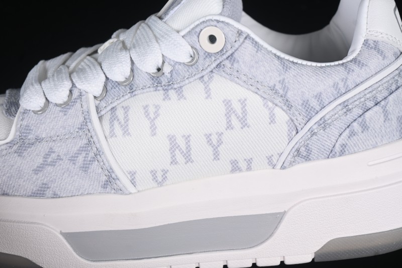 New York Yankees Chunky Liner Mid Denim Monogram Platform Sandals - 3ASXD065N50GRS