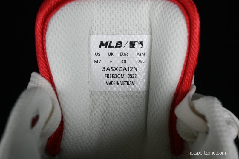 MLB Chunky Liner Basic New York Yankees Thick Sole Casual Sneakers with 6cm Height Increase - 3ASXCA12N43RDS