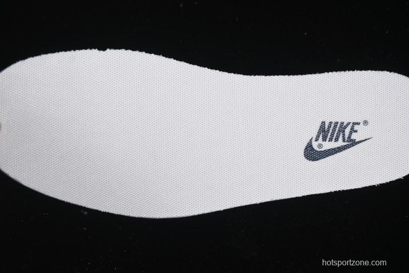 Nike SB Dunk Low Supreme Collaboration Grey Blue Woven Label Anniversary High-End Custom Low-Top Casual Skate Shoes - BB7518-026