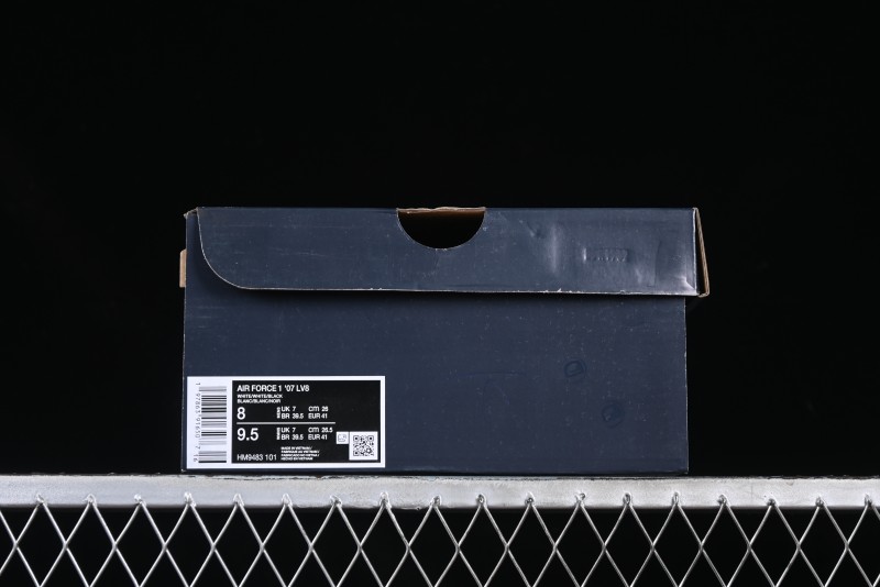 Nike Air Force 1 '07 Low Casual Sneakers with Full-Length Air Cushion - HM9483-101