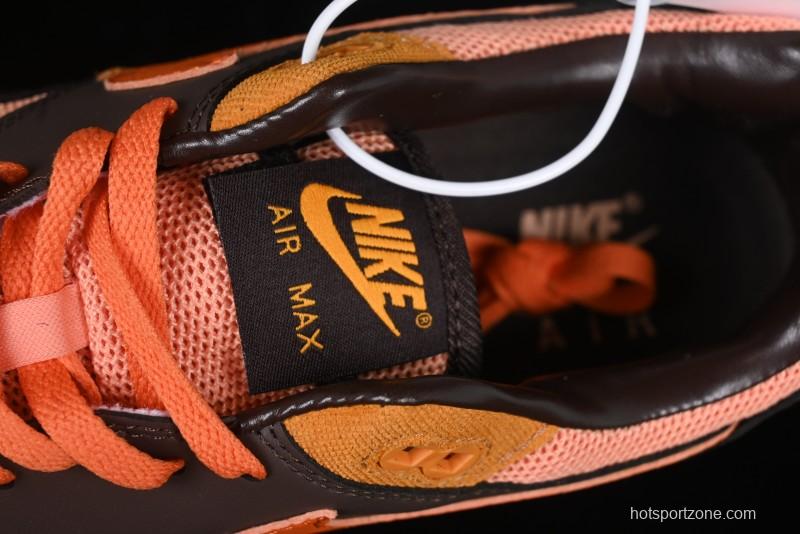 Nike Air Max 1 Retro Running Shoes with Half-Sole Air Cushion - HF7346-200