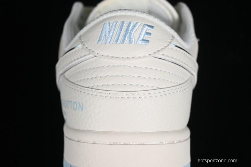 Nike SB Dunk Low LV Collaboration Anniversary Edition Premium Custom Low-Top Casual Sneakers - BB8766-209