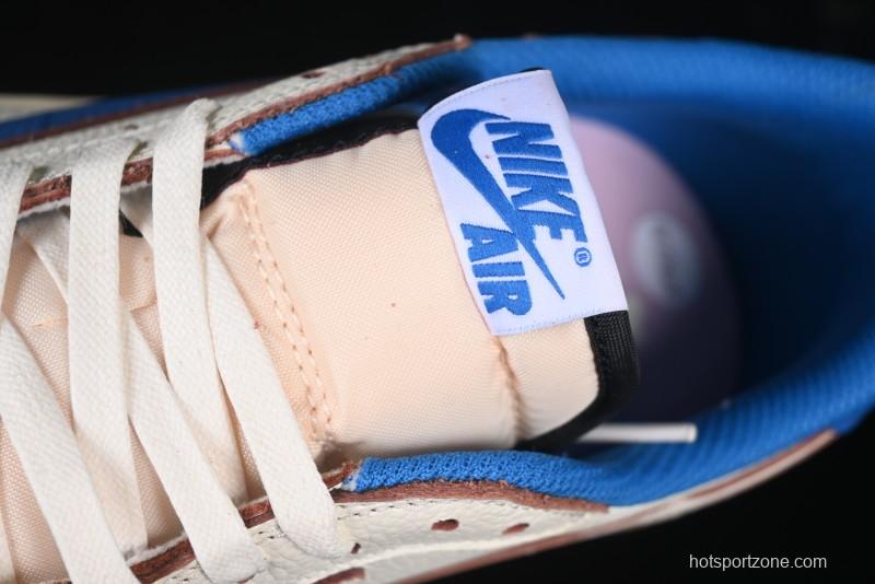 Nike Travis Scott x Air Jordan 1 Low OG AJ1 Reverse Swoosh - DM7866-104