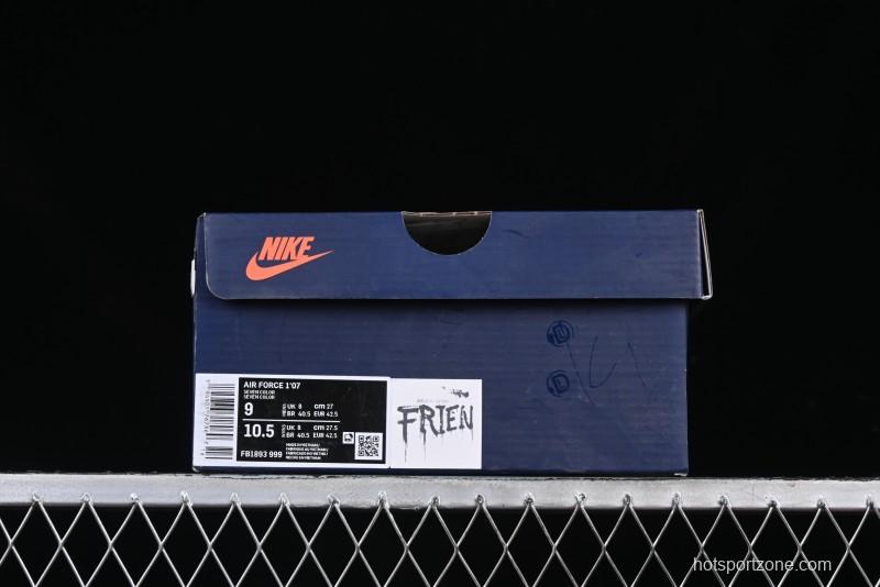 Nike Air Force 1'07 Low "Night Gun Hole" Casual Sneakers - FB1893-999