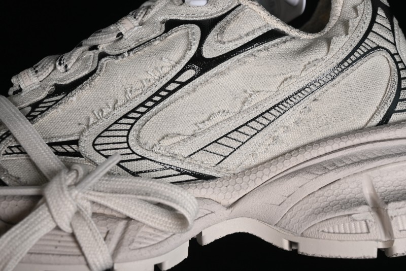 Balenciaga Phantom Sneaker 10th Generation Trend Running Shoes with Transparent Heel Strap - W3XDC2002