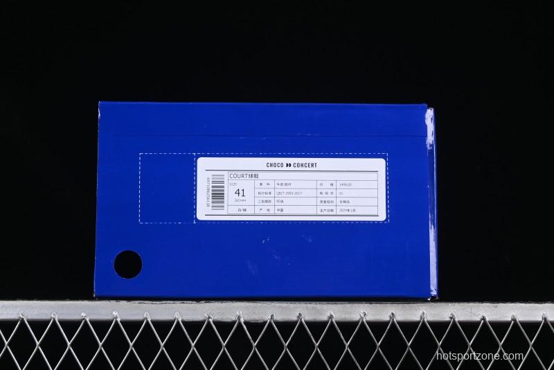 Choco Concert Leather Asymmetrical Fashion Sneakers Silver White - AJE5