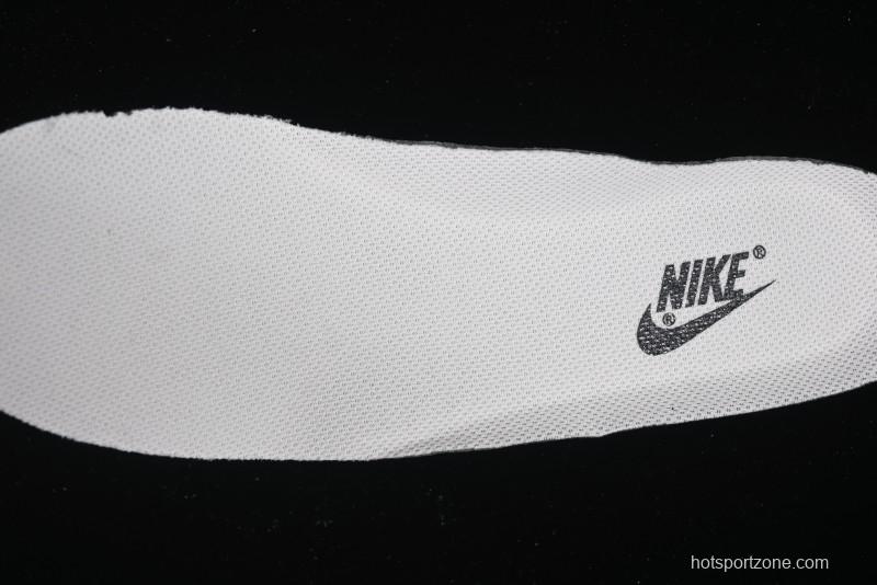 Nike Air Force 1 '07 Low Stussy Collaboration Beige Black Floral Swoosh Casual Sneakers - HH7518-040