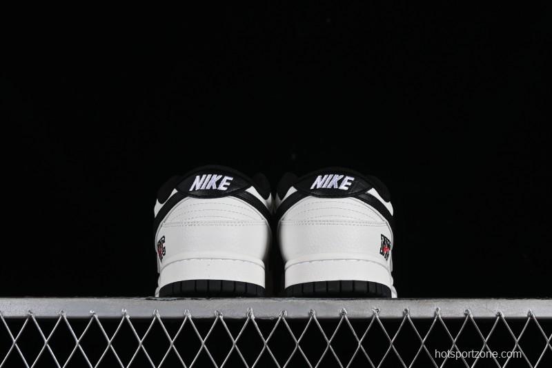 Nike SB Dunk Low NYC Collaboration Black Beige Low-Top Casual Skateboarding Shoes - NC2103-301