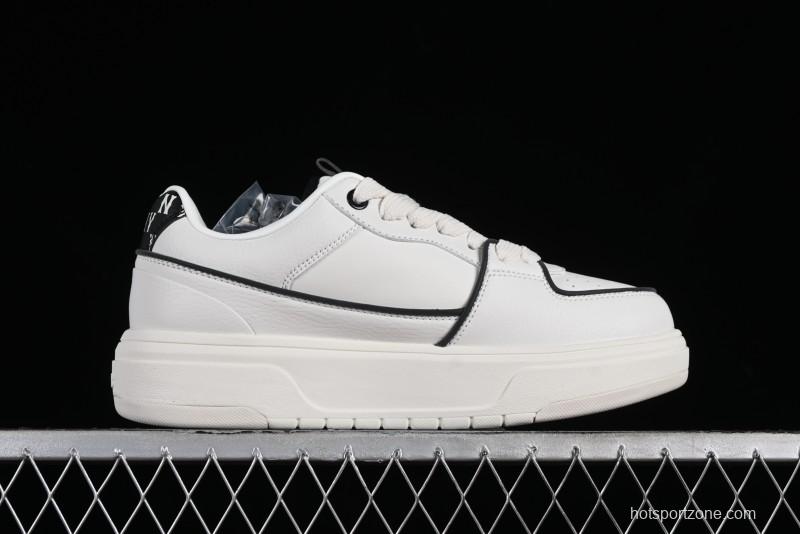 MLB Chunky Liner Basic New York Yankees Thick Sole Casual Sneakers with 6cm Height Increase - 3ASXCLR3N50WHS
