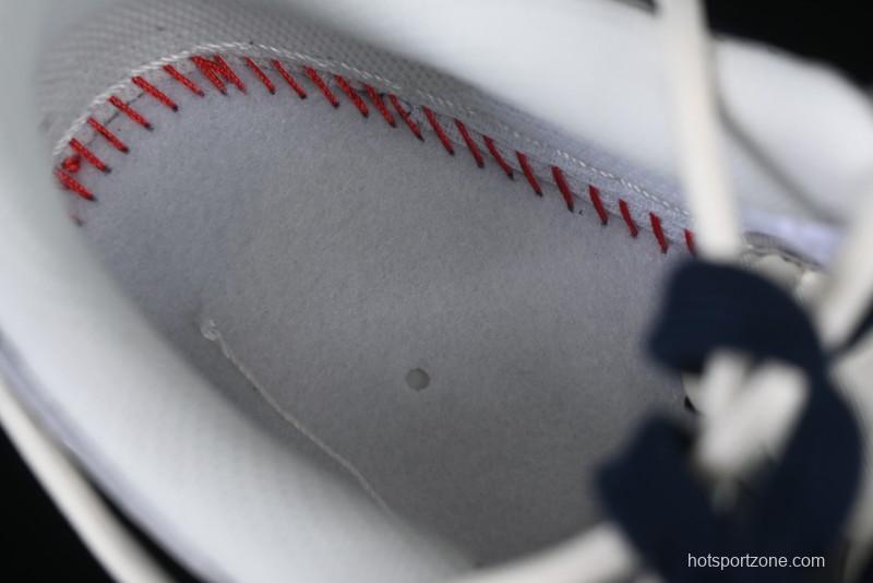 Nike Air Force 1 '07 Low The North Face Collaboration Grey Blue Lace-Up Low-Top Casual Sneakers - DM6688-024