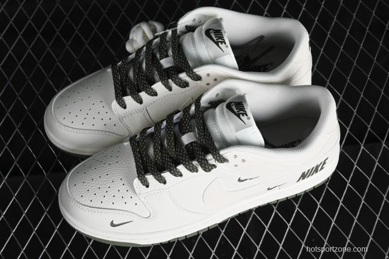 Nike SB Dunk Low Collaboration Triple Swoosh Military Green Low-Top Casual Skateboarding Shoes - NK5639-323