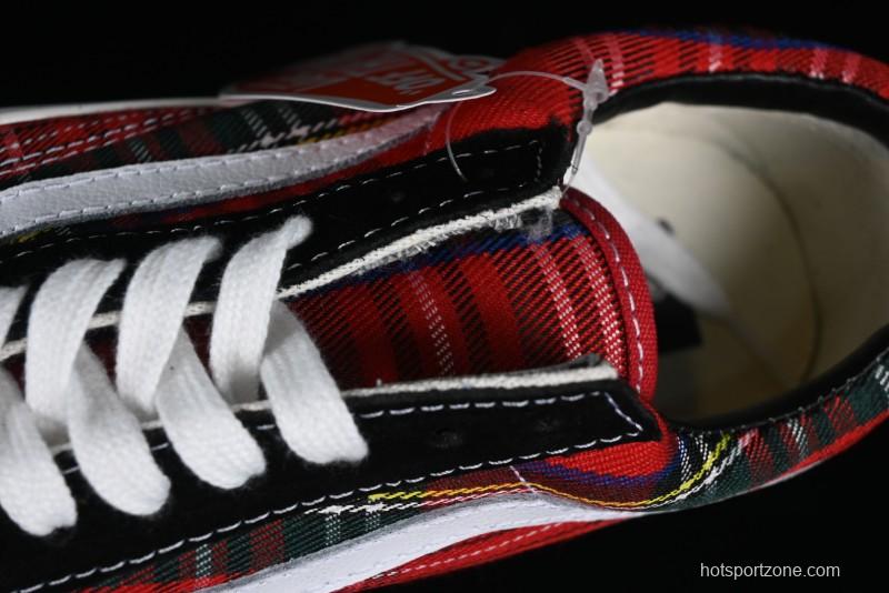 Vans Old Skool 36 DX Anaheim Collection Checkered Low-Top Canvas Sneakers - VN0A38G2PXC