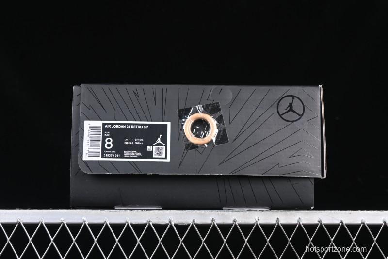 Nike Air Jordan 23 AJ23 Mid Retro Casual Basketball Shoes with Visible Air Cushion - 318376-011