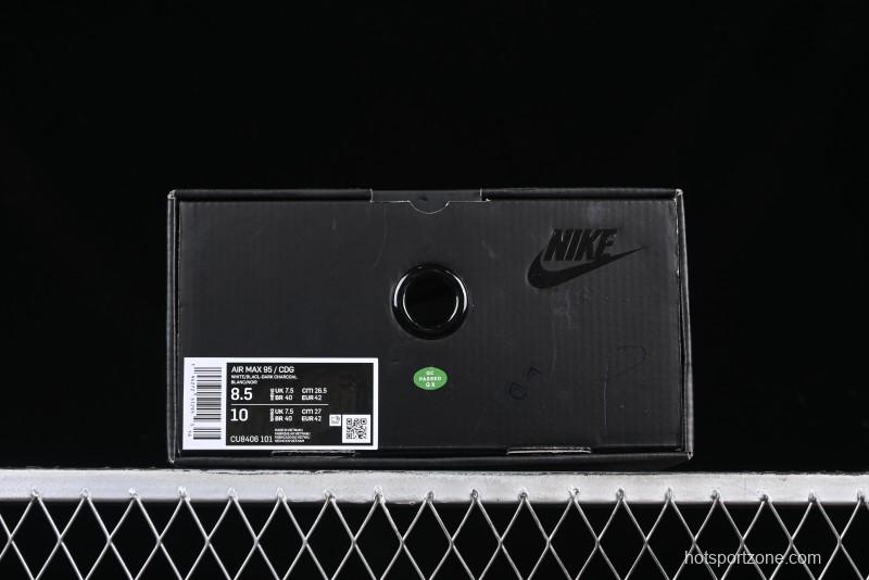 Nike Air Max 95 Retro Running Shoes with Air Cushion Technology - CU8406-101