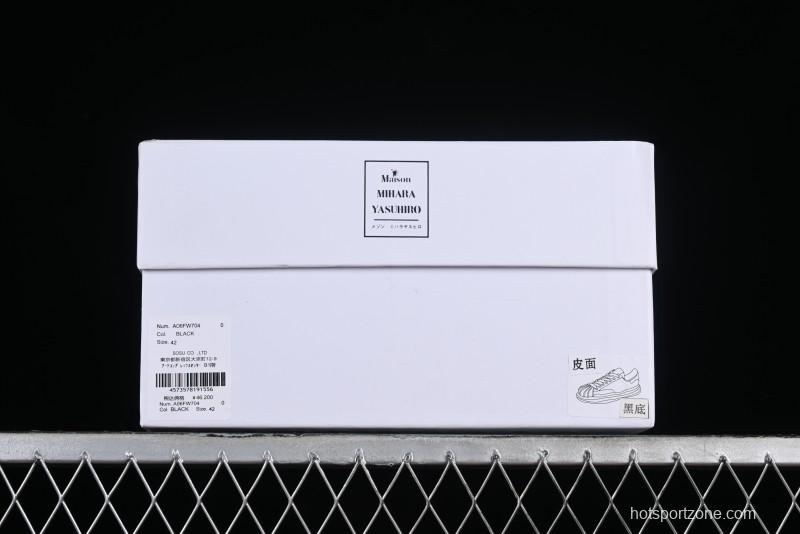 Wayne Original Sole Leather Low Sneaker with Melted Ice Cream Outsole - W.E5