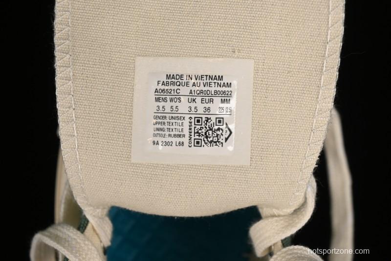 Converse Chuck 1970s High Top Casual Canvas Sneakers in Pine Green - A06521C