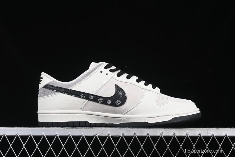 Nike SB Dunk Low Stussy Anniversary Custom Low-Top Casual Skate Shoes - DJ2024-055